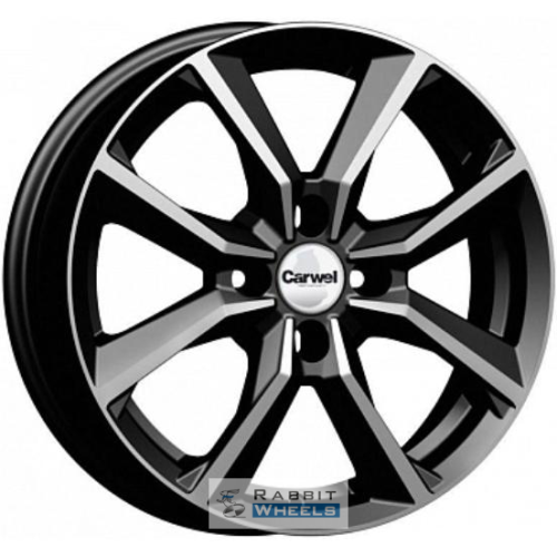 Carwel Сегун 6x16 4*100 ET45 DIA67.1 BL Литой