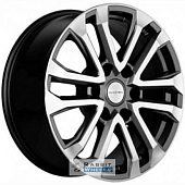 Khomen KHW 1805 7.5x18 6*139.7 ET36 DIA100.1 Black Литой