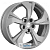 Khomen KHW 1724 7x17 5*108 ET40 DIA54.1 F-Silver Литой
