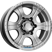 K&K Байконур 8x16 6*139.7 ET0 DIA108.6 Блэк платинум Литой