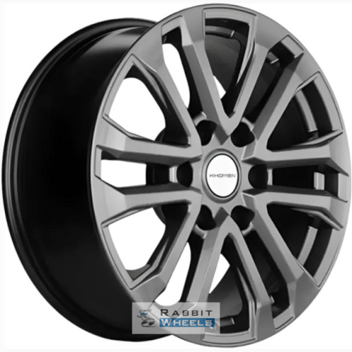 Khomen KHW 1805 7.5x18 6*139.7 ET36 DIA100.1 Gray Литой