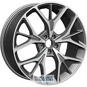 Khomen KHW 2012 8x20 5*108 ET46 DIA63.3 Gray-FP Литой