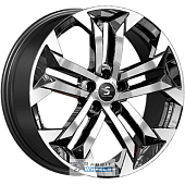 K&K KP015 7.5x19 5*112 ET40 DIA57.1 Алмаз черный Литой