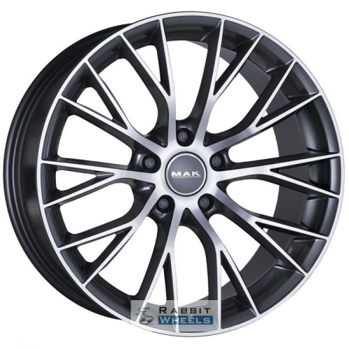 MAK Munchen 8x18 5*120 ET43 DIA72.6 Gunmetal Mirror Face Литой