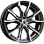 K&K Твист 7.5x17 5*110 ET39 DIA65.1 Алмаз черный Литой