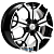 Khomen KHW 1715 7x17 5*114.3 ET45 DIA67.1 Black-FP Литой