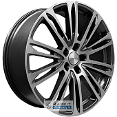 Khomen KHW 2017 8x20 5*120 ET30 DIA66.1 Gray-FP Литой