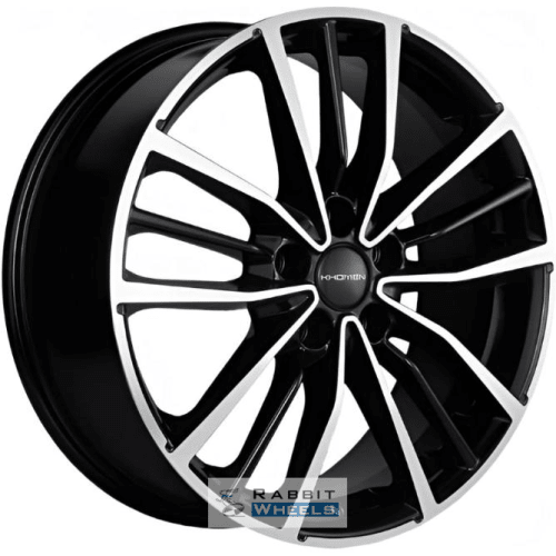 Khomen KHW 1812 7x18 5*108 ET33 DIA60.1 Black-FP Литой
