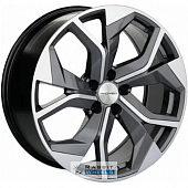 Khomen KNW 2006 8.5x20 5*112 ET30 DIA66.6 Black Литой