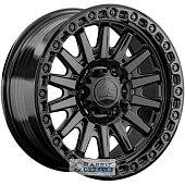 LS FlowForming RC90 9x18 5*150 ET25 DIA110.1 BK Литой