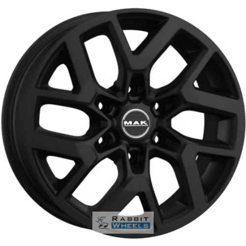 MAK Gravel 6.5x16 6*130 ET54 DIA84.1 Matt Black Литой