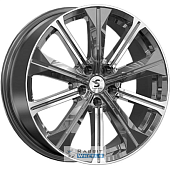 K&K КР013 7x19 5*108 ET33 DIA60.1 Черный Матовый Литой