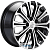Khomen KHW 1610 6.5x16 5*108 ET45 DIA60.1 Black-FP Литой