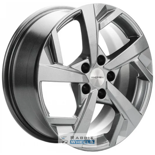 Khomen KHW 1712 7x17 5*110 ET46 DIA63.3 Gray Литой