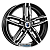 K&K Sayan 6x16 5*100 ET38 DIA57.1 Алмаз черный Литой
