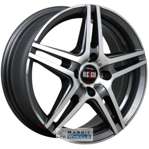 Alcasta M54 6.5x16 5*114.3 ET46 DIA67.1 GMF Литой