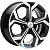 Khomen KHW 1606 6.5x16 5*114.3 ET43 DIA67.1 Black-FP Литой