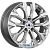 K&K Морейн 6.5x17 5*114.3 ET40 DIA64.1 Дарк платинум Литой