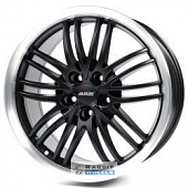 Alutec BlackSun 8.5x19 5*112 ET40 DIA70.1 Racing Black Lip Polished Литой