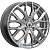 K&K Лилиом 6x16 4*100 ET37 DIA60.1 Дарк платинум Литой