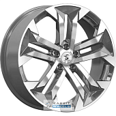 K&K КР015 7.5x19 5*114.3 ET51 DIA67.1 Diamond gloss graphite Литой