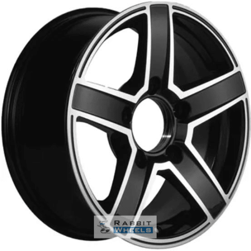 Khomen KHW 1614 6.5x16 5*139.7 ET40 DIA98.5 Black-FP Литой
