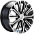 Khomen KHW 1610 6.5x16 5*108 ET45 DIA60.1 Black-FP Литой