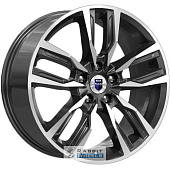 K&K Борэй 8x18 5*110 ET35 DIA65.1 Алмаз черный Литой