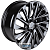 Powcan BK5716 7.5x17 5*114.3 ET40 DIA60.1 BLK Литой