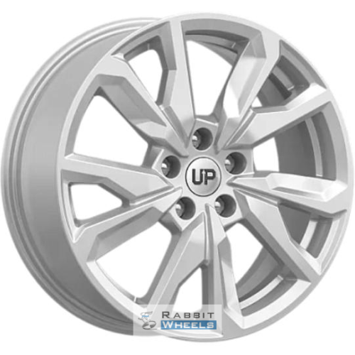 Wheels UP UP114 7x17 5*114.3 ET45 DIA66.1 Silver Classic Литой