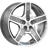 K&K КР008 8.5x20 5*112 ET35 DIA66.6 Diamond gloss graphite Литой