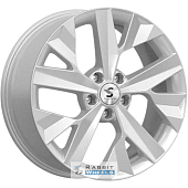 K&K KP007 8x20 6*139.7 ET55 DIA100.1 Elite silver Литой