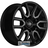 Khomen KHW 1723 8x17 6*139.7 ET38 DIA67.1 Black Литой