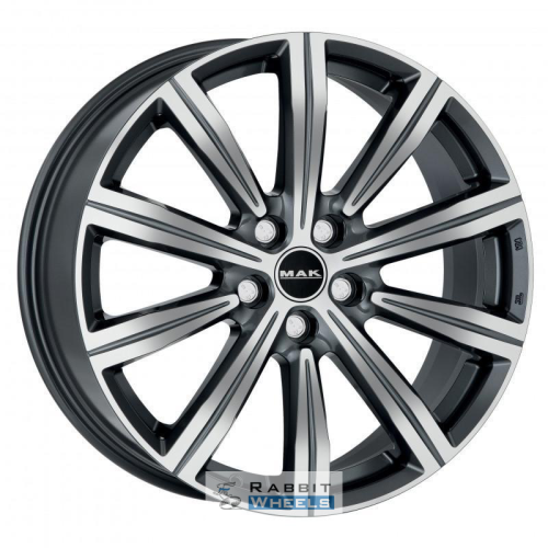 MAK Birmingham 8x19 5*120 ET38 DIA72.6 Gunmetal Mirror Face Литой