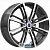 K&K Эрфурт 7x17 4*100 ET41 DIA60.1 Блэк платинум Литой