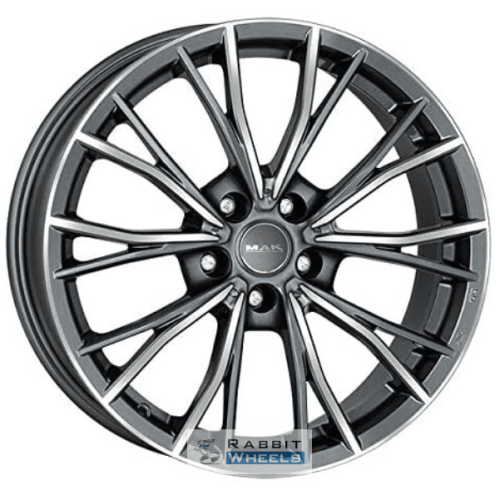 MAK Mark 8x20 5*120 ET35 DIA72.6 Gunmetal Mirror Face Литой