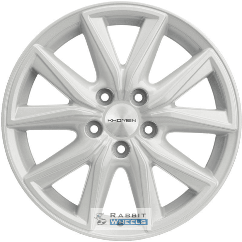 Khomen KHW 1706 7x17 5*114.3 ET53 DIA67.1 F-Silver Литой