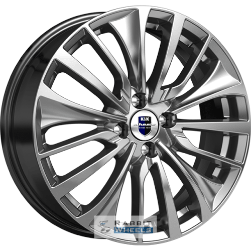 K&K Flanker 6.5x17 5*114.3 ET40 DIA64.1 Дарк платинум Литой