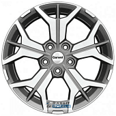 Carwel Виви 6.5x17 5*114.3 ET37 DIA66.6 SB Литой