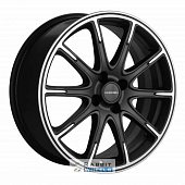 Khomen KNW 1707 6.5x17 4*100 ET49 DIA54.1 Black-FP Matt Литой