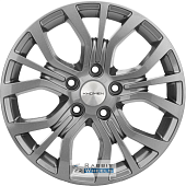 Khomen KHW 1608 6.5x16 5*108 ET45 DIA60.1 Black Литой