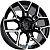 Sakura Wheels YA9554 10x22 5*150 ET45 DIA110.1 BKF Литой