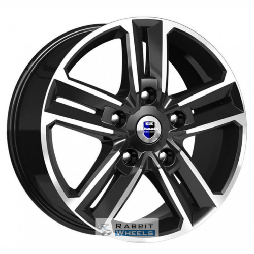 K&K Backfire 8x18 5*127 ET56.4 DIA71.6 Алмаз черный Литой