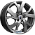 K&K Палермо 6.5x16 5*108 ET50 DIA63.3 Дарк платинум Литой