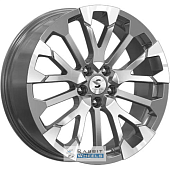 K&K КР003 7.5x19 5*114.3 ET39 DIA66.1 Diamond gloss graphite Литой
