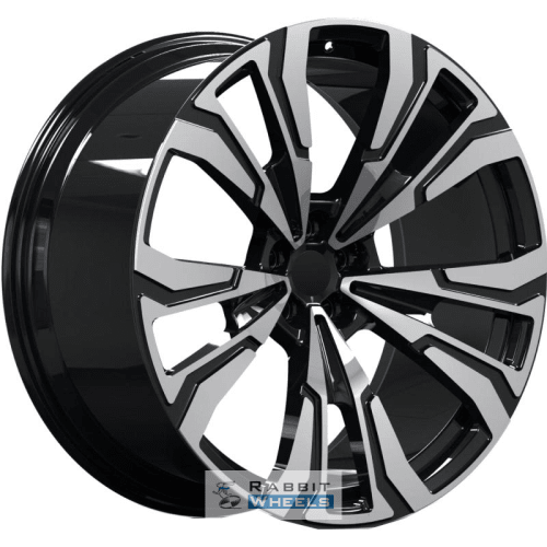 BMW NEW1 10x23 5*112 ET30 DIA66.6 Gloss Black Face Кованый