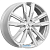 K&K КР014 8x20 5*114.3 ET45 DIA66.1 Elite silver Литой