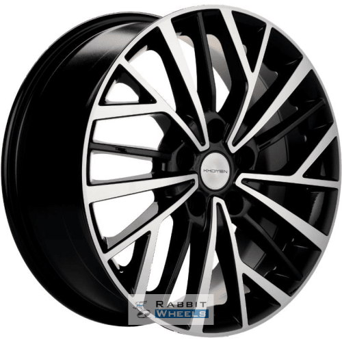 Khomen KNW 1717 7x17 5*114.3 ET40 DIA66.1 Black-FP Литой