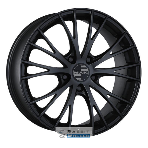 MAK Rennen 9x19 5*112 ET21 DIA66.6 Matt Black Литой