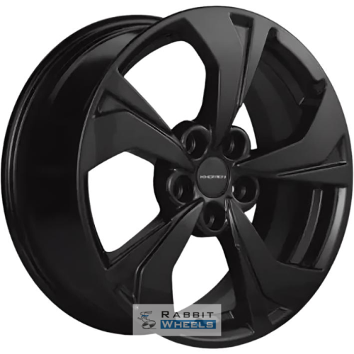 Khomen KHW 1724 7x17 5*114.3 ET37 DIA66.6 Black Литой